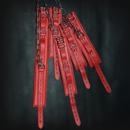 Whips & Chains Bedroom Leathers Set by Kink - BDSM Toys