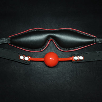 Whips & Chains Bedroom Leathers Set by Kink - BDSM Toys