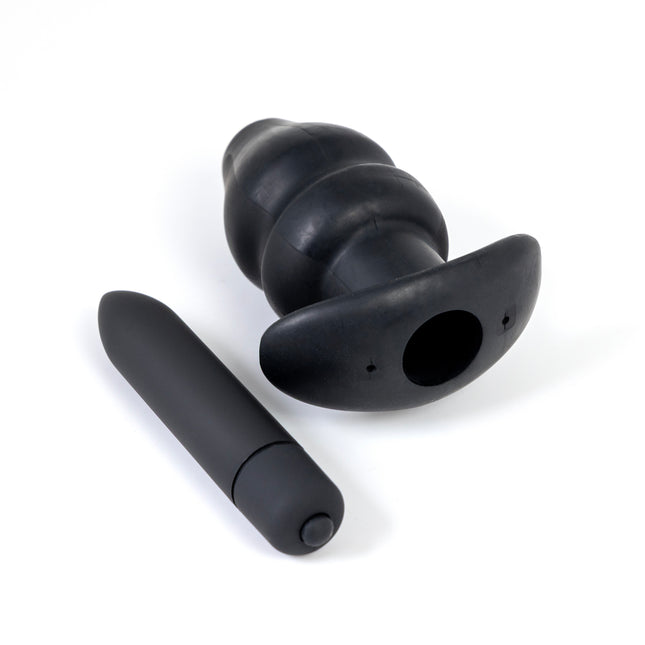 E-Stim Fire in the Hole Vibrating Anal Plug by Kink