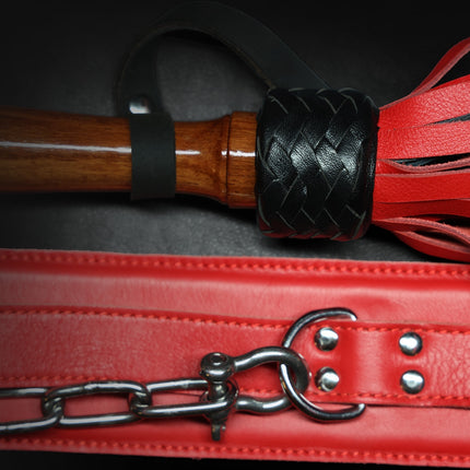 Whips & Chains Bedroom Leathers Set by Kink - BDSM Toys