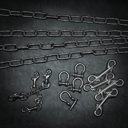 Whips & Chains Bedroom Leathers Set by Kink - BDSM Toys