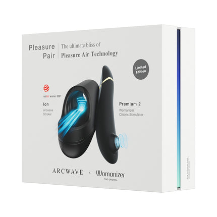 Arcwave Pleasure Pair - Ion + Womanizer Premium 2 - TEMP