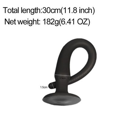 Graduated Silicone Anal Snake by KINK