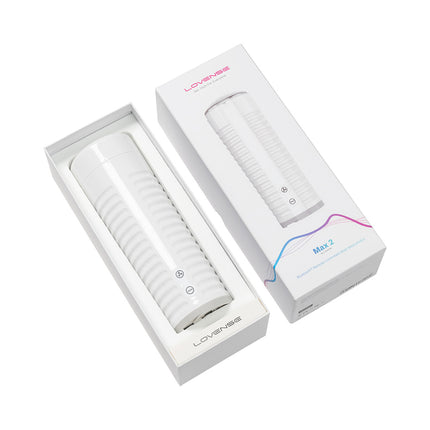 Lovense Max 2 Bluetooth Masturbator - Neutral Sleeve - Sex Toys