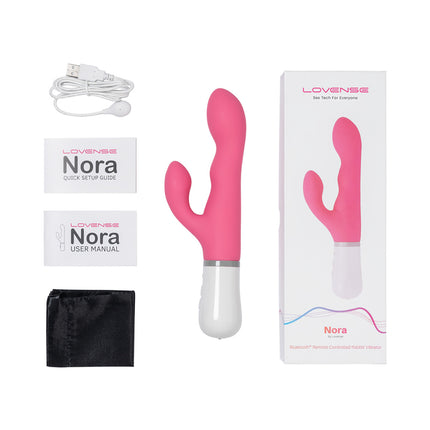 Lovense Nora Rabbit Vibrator - Sex Toys