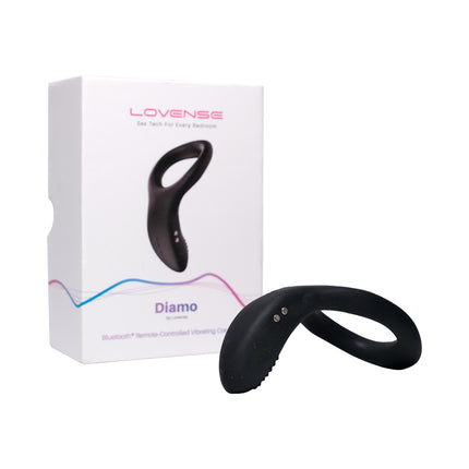 Lovense Diamo Vibrating Cock Ring - Sex Toys