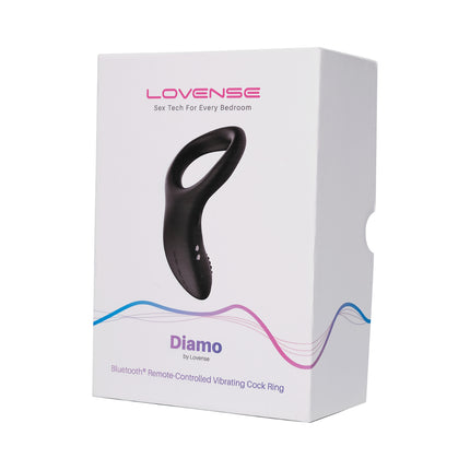 Lovense Diamo Vibrating Cock Ring - Sex Toys