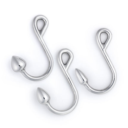 Heart Shaped Ass Hook by Kink - Bondage Toys