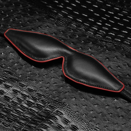 No-Peek Leather Blindfold By Kink