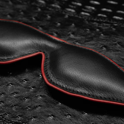 No-Peek Leather Blindfold By Kink