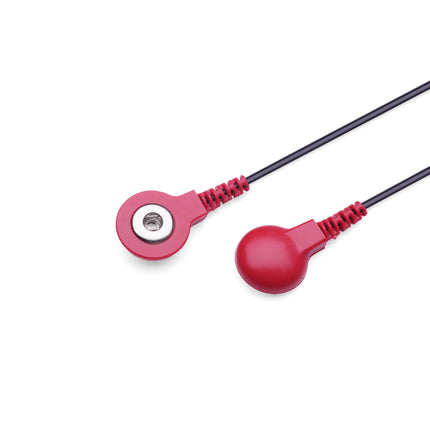 E-Stim Cable 2mm Female to 3.5mm Female Snap by KINK