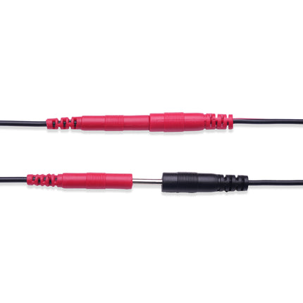 E-Stim Cable 2mm Female to 3.5mm Female Snap by KINK