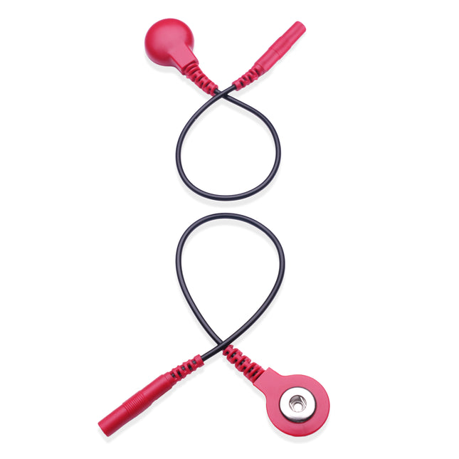 E-Stim Cable 2mm Female to 3.5mm Female Snap by KINK