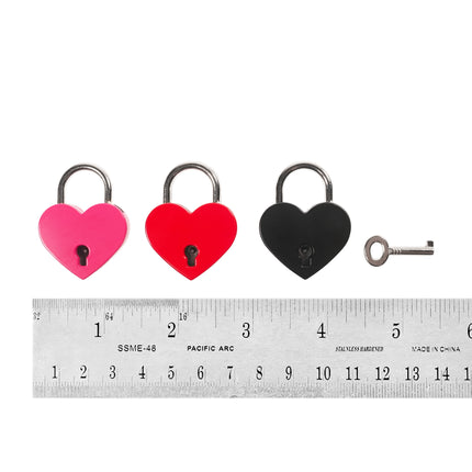 Love Padlocks, Set of 5, by Kink - Bondage Toys