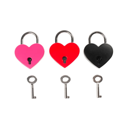 Love Padlocks, Set of 5, by Kink - Bondage Toys