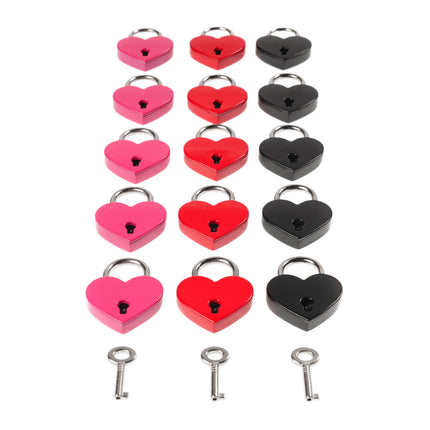 Love Padlocks, Set of 5, by Kink - Bondage Toys