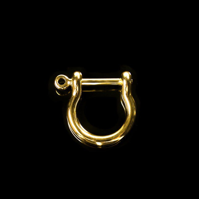 Gold Eclipse Anchor Shackle by Kink - Bondage Toys