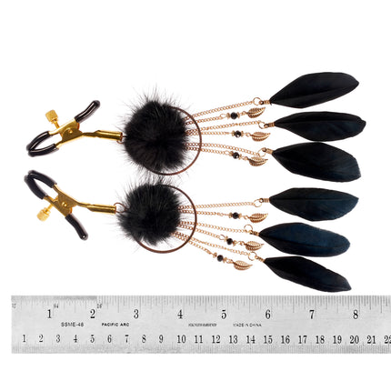 Twisted Pleasure Nipple Clamps by Kink - BDSM Toys