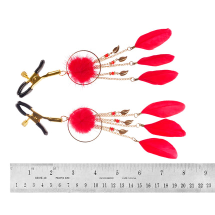 Twisted Pleasure Nipple Clamps by Kink - BDSM Toys