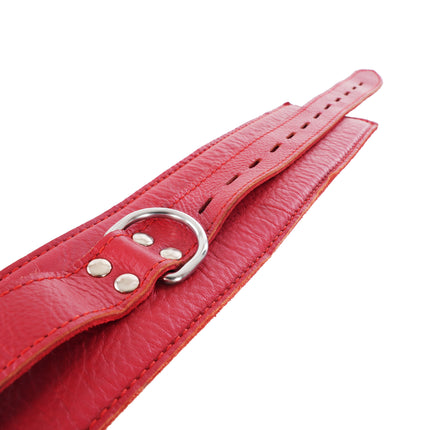 Five Piece Leather Collar Cuffs Set by Kink - Bondage Toys