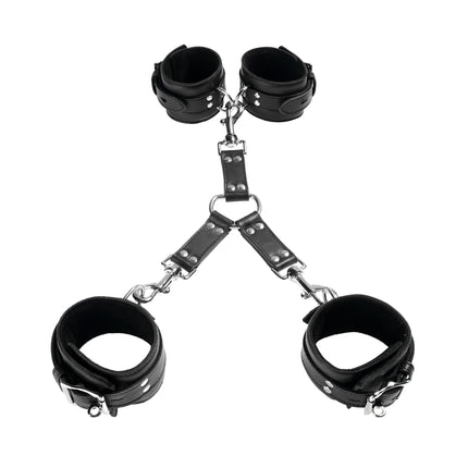 Leather Hogtie Set By Kink - Bondage Toys