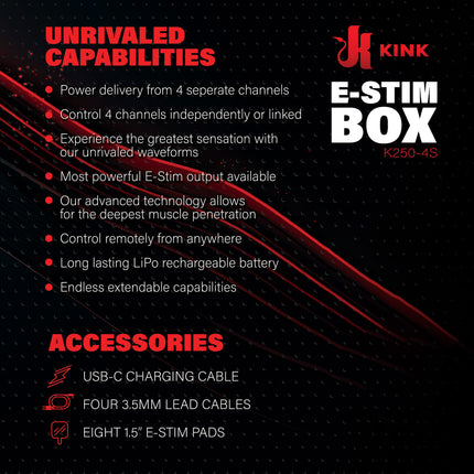 E-Stim Power Box by Kink - Electro Toys