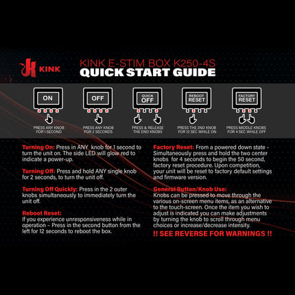 E-Stim Power Box by Kink - Electro Toys