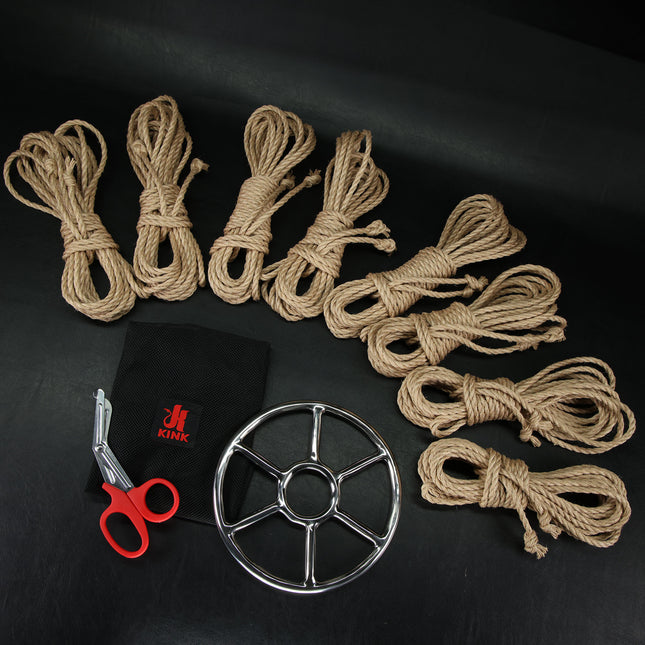 Jute Rope Bondage Suspension Kits by KINK