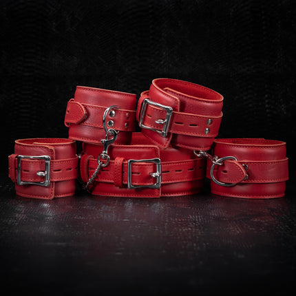 Individual Signature Line Leather Restraints by KINK