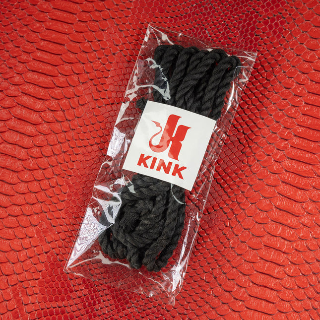 Shorty 6mm Cotton Rope, Six Feet Length