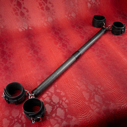 Deluxe BDSM Spreader Bar Kit, Carbon Fiber