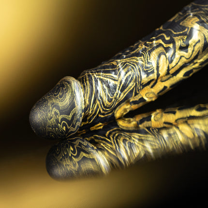 Fusion Rod 8.5” Silicone Dildo Vapor Gold by Kink