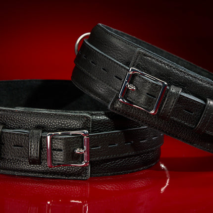 Submission Set: Signature Leather Restraint Kit By Kink