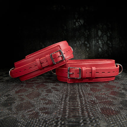 Submission Set: Signature Leather Restraint Kit By Kink