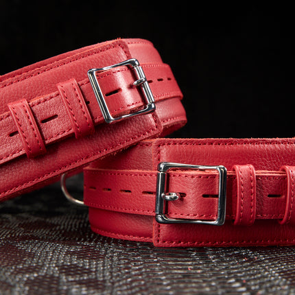 Submission Set: Signature Leather Restraint Kit By Kink