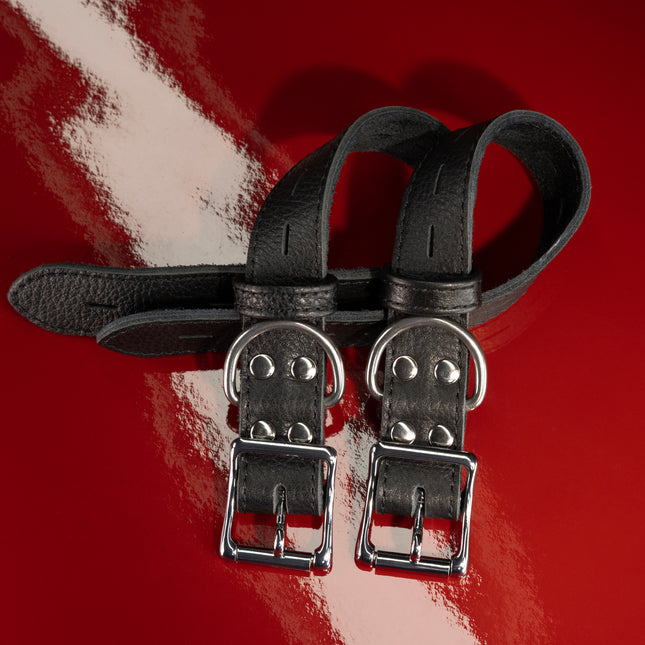 Leather Bondage Belt Pairs
