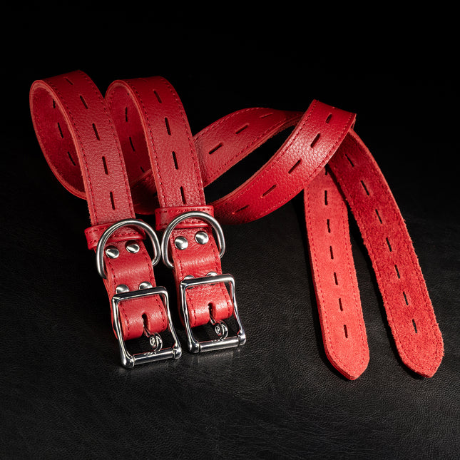 Leather Bondage Belt Pairs