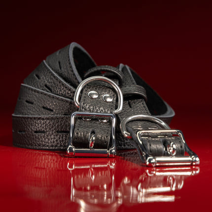 Leather Bondage Belt Sets