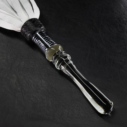 Glass Handle Flogger by Kink