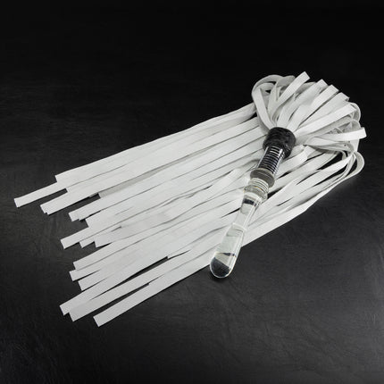Glass Handle Flogger by Kink