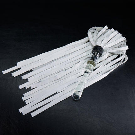 Glass Handle Flogger by Kink
