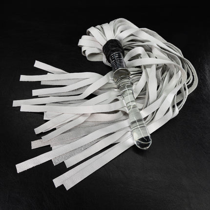 Glass Handle Flogger by Kink