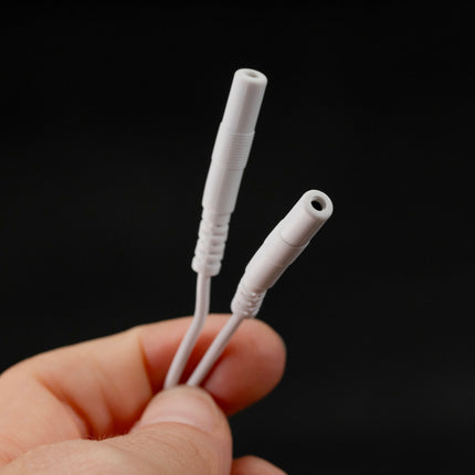 Ivory Dual-Band Anal E-Stim Probe by KINK