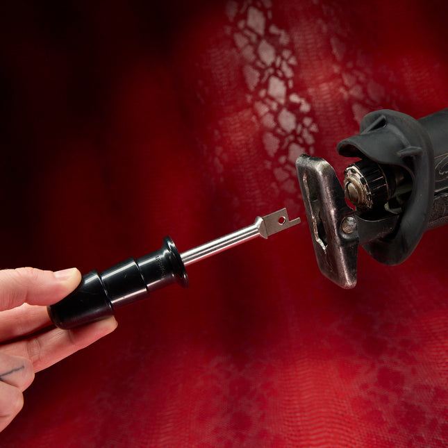 The Sawzall Dildo Adapter