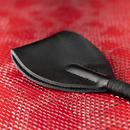 Black Leather Riding Crop by Kink
