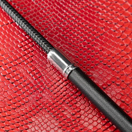 Black Leather Riding Crop by Kink