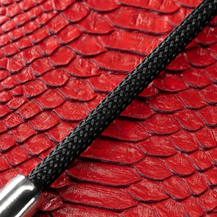 Black Leather Riding Crop by Kink