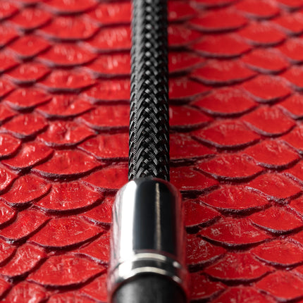 Black Leather Riding Crop by Kink