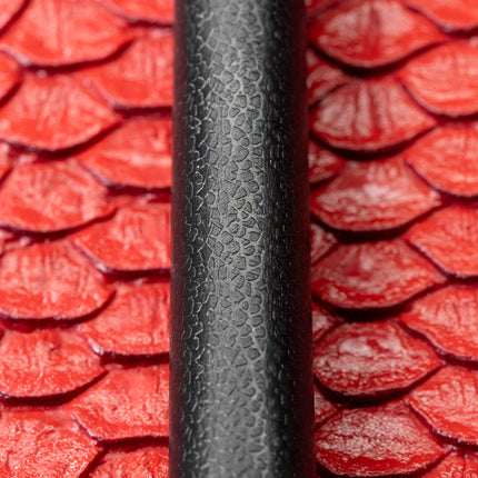 Black Leather Riding Crop by Kink