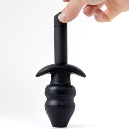 E-Stim Fire in the Hole Vibrating Anal Plug by Kink